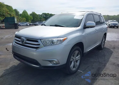2012 Toyota Highlander Limited V6 z USA, uszkodzony, nr VIN 5TDDK3EH3CS134692